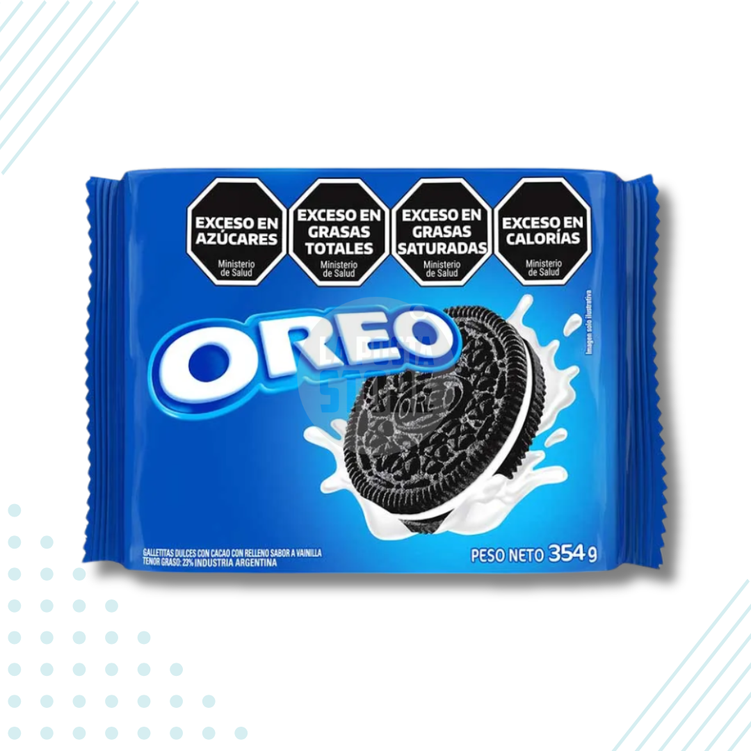Oreo Original Vanilla Cream Sandwich Cookies - 118 gr - Pack of 3
