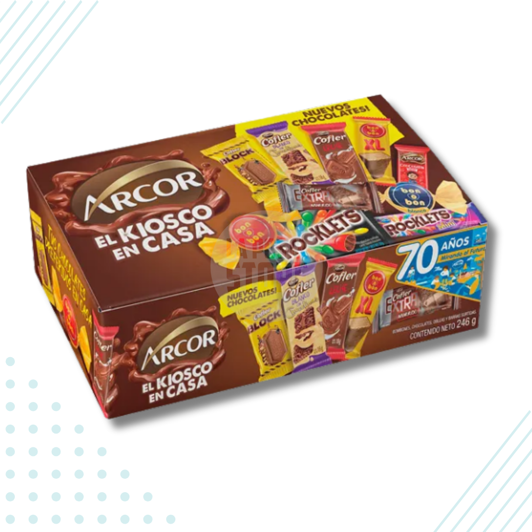 Arcor Surtido Chocolates “Kiosco en Casa”