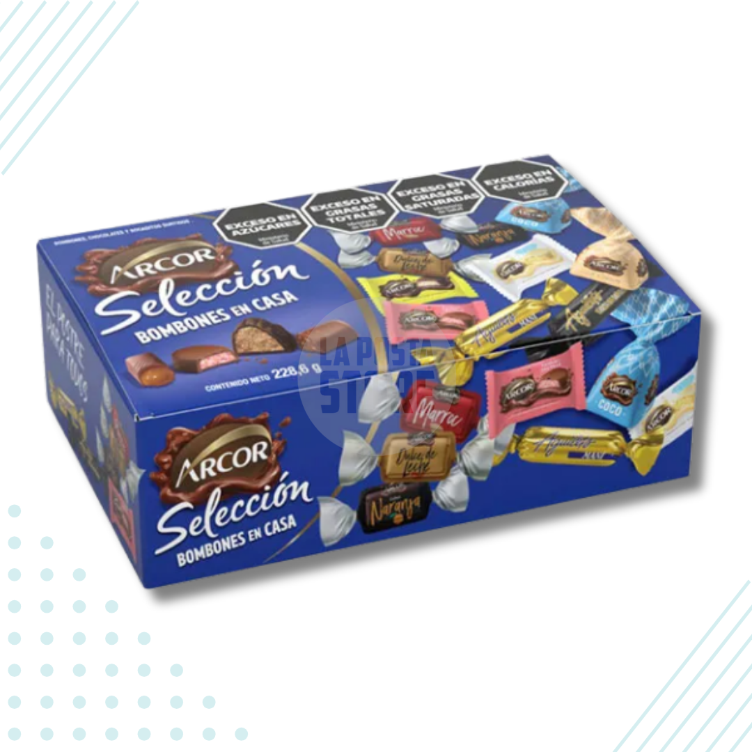 Arcor Selección Assorted Chocolate Bonbons – 228 gr