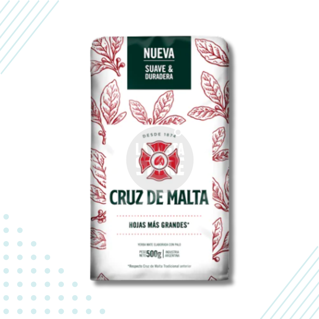 Cruz de Malta Traditional Yerba Mate (Gluten-Free) – 500 gr
