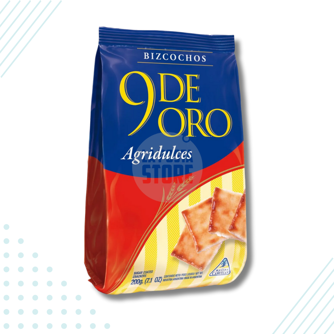9 de Oro Sweet & Salty Bizcochos - 200 gr
