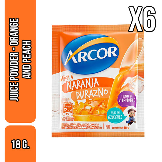Arcor Juice Powder - Orange & Peach