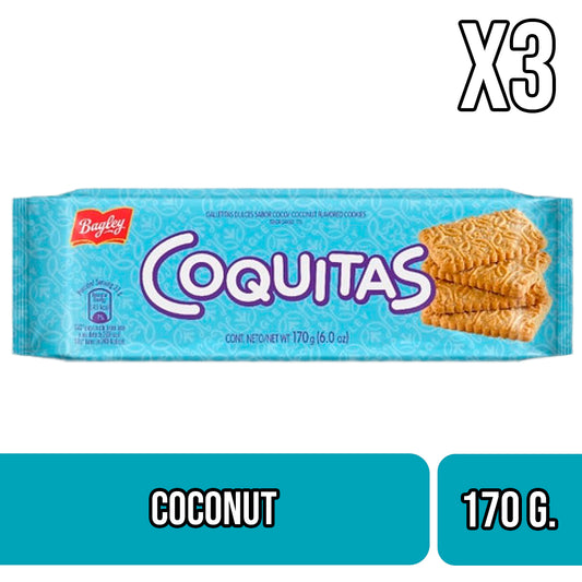 Coquitas Cookies - Coconut