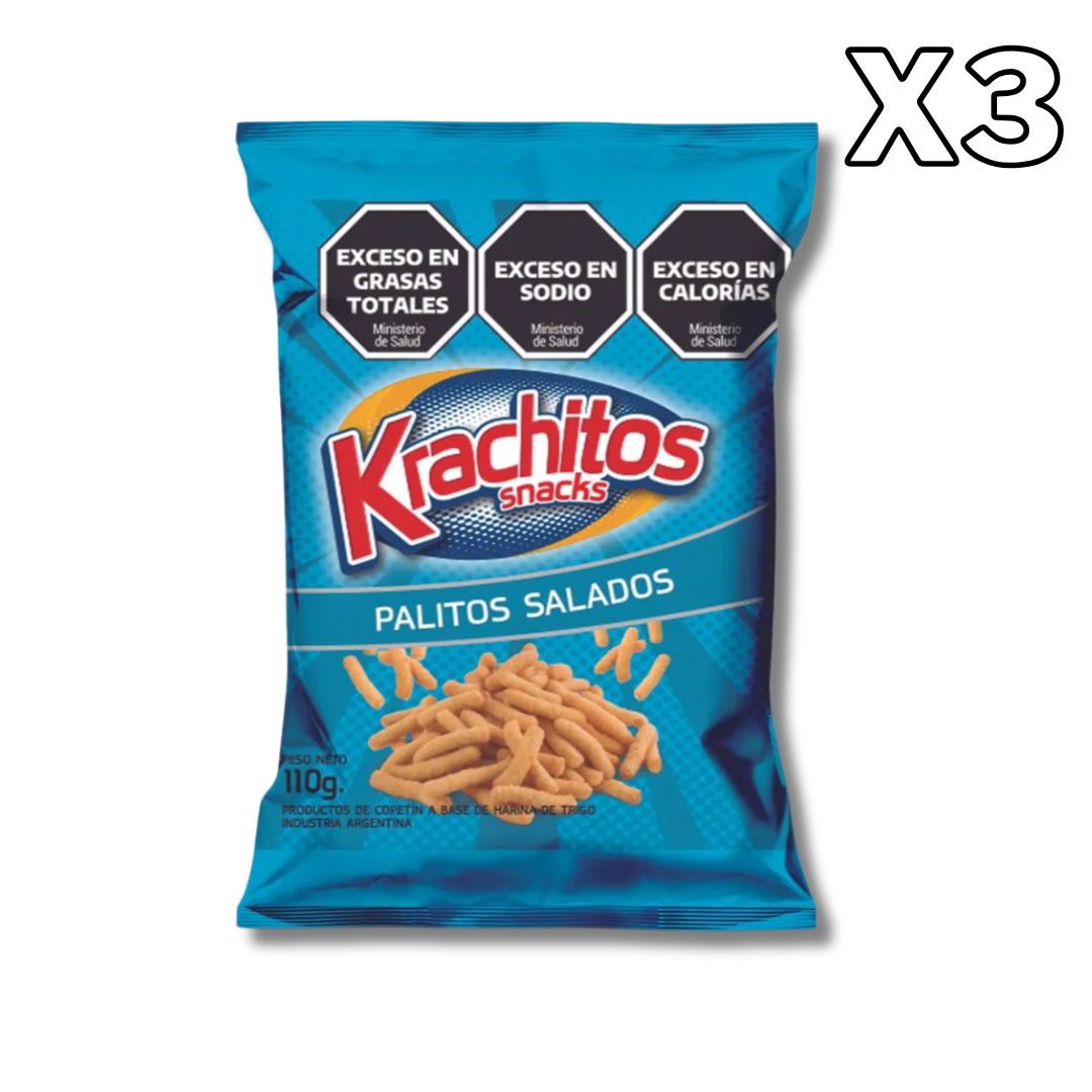 Krachitos Snacks - Palitos salados