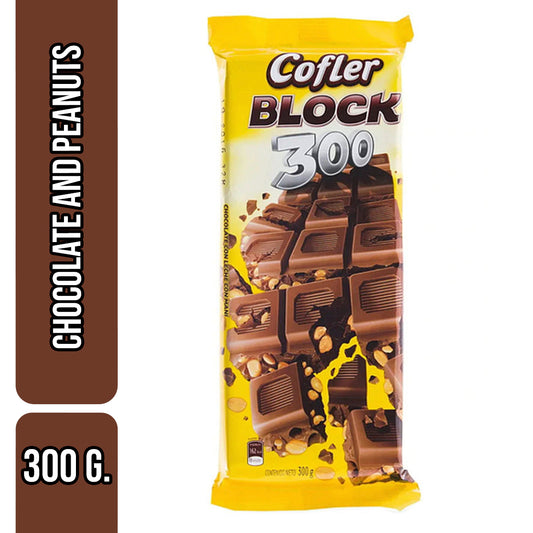 Cofler Block 300 Chocolate - Chocolate & Peanuts
