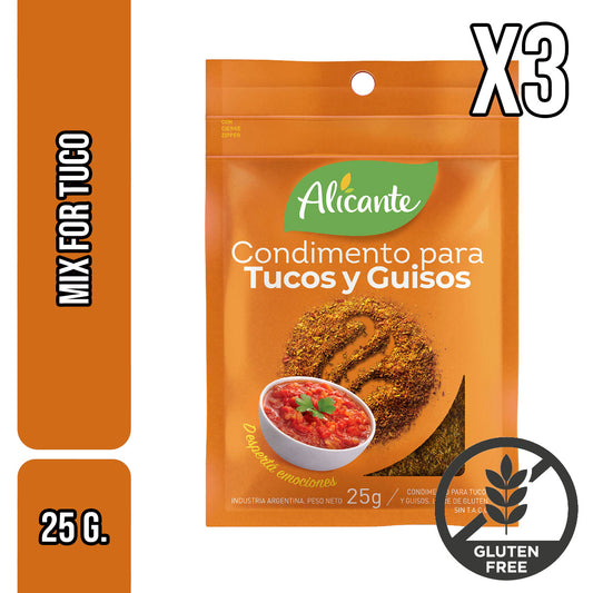 Condimento para Tucos y Guisos Spice - Mix for Tuco