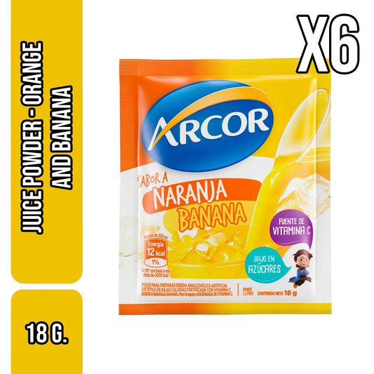 Arcor Juice Powder - Orange & Banana