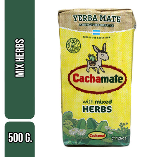Cachamate Yerba Mate - Mix Herbs