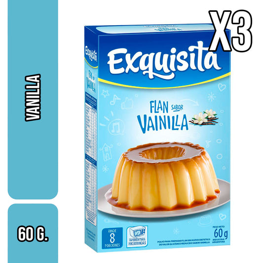 Exquisita Flan Instant Powder - Vanilla