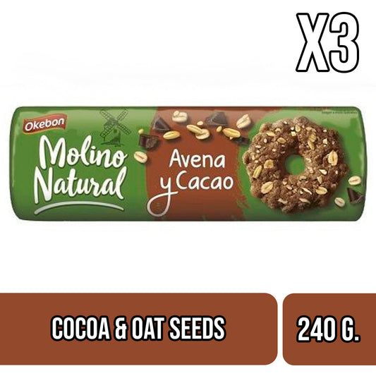 Molino Natural Cookies - Cacao