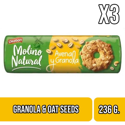 Molino Natural Cookies - Granola
