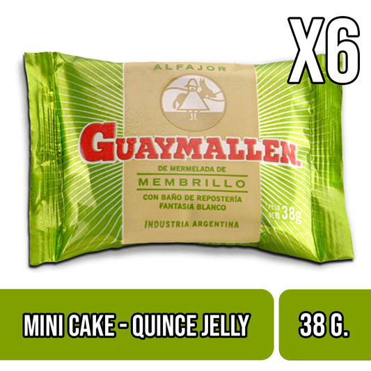 Guaymallen Alfajor Membrillo - Jelly Mini Cake