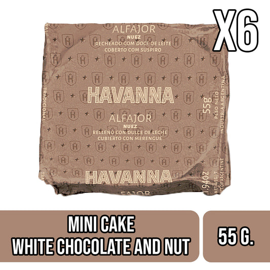 Havanna Chocolate Blanco con Nuez - White Chocolate & Nut Mini Cake