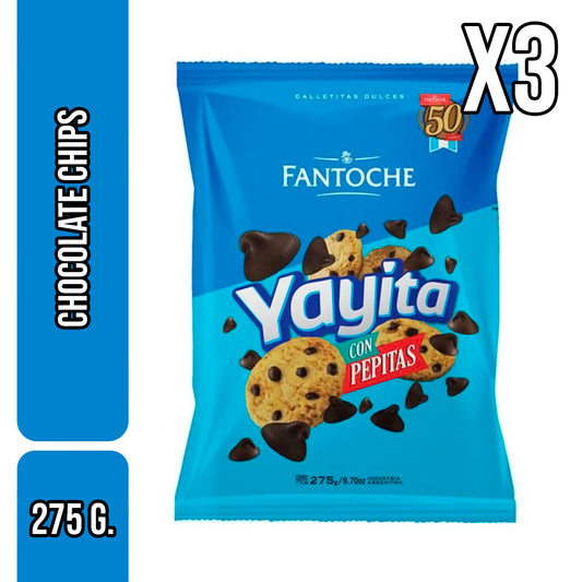 Yayita Cookies - Chocolate Chips
