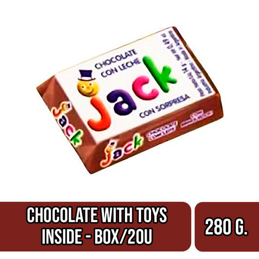 Jack Chocolate - Chocolate & Toys Inside (Box/20u)