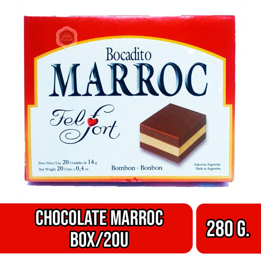 Marroc Chocolate - Chocolate Marroc (Box/20u)