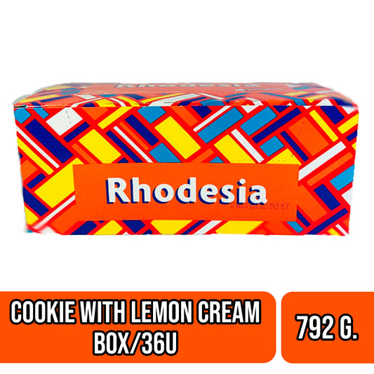 Rhodesia Chocolate - Cookie & Lemon Cream (Box/36u)