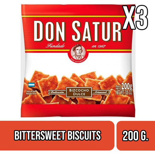 Don Satur Bizcochos - Bittersweet Biscuits