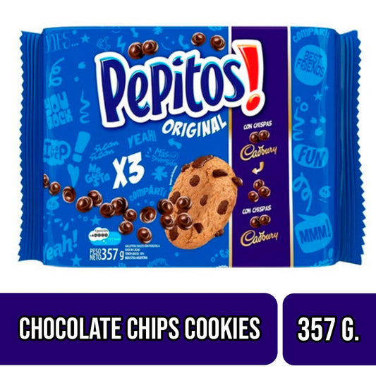 Pepitos Cookies - Chocolate Chips Cookies (Box/3u)