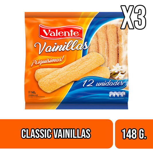 Vainillas Cookies - Sprinkled Sugar Ladyfingers