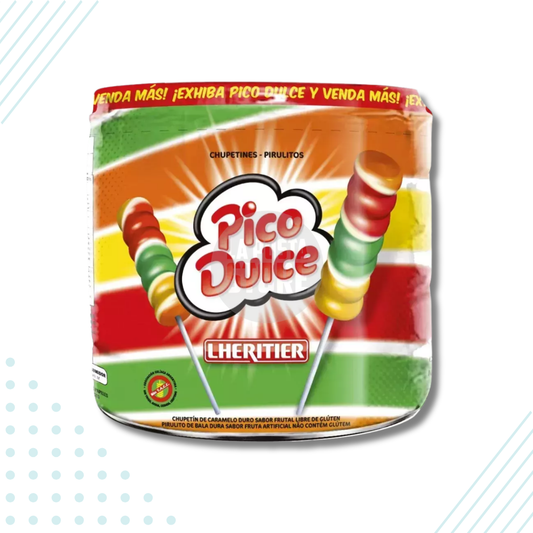 Pico Dulce Lollipops – Pack of 48