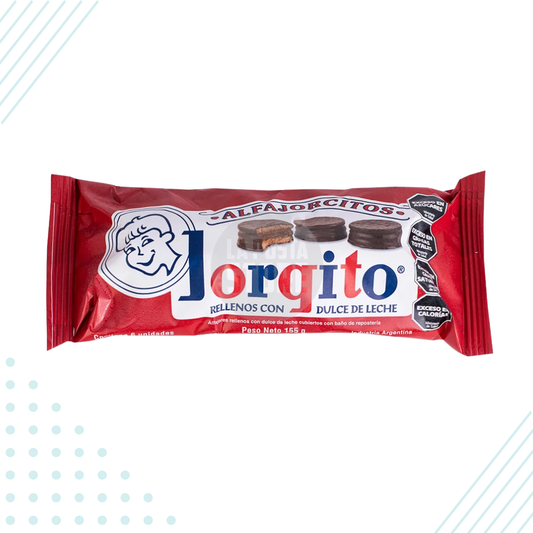 Jorgito Mini Dark Chocolate Alfajor – Pack of 6