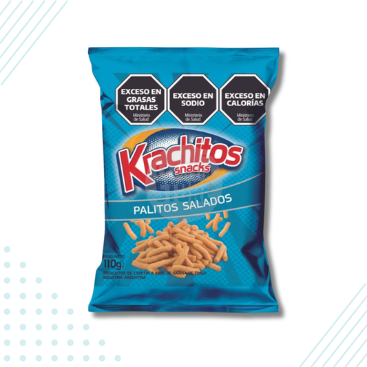 Krachitos Palitos Salados Salted Breadsticks – 110 gr