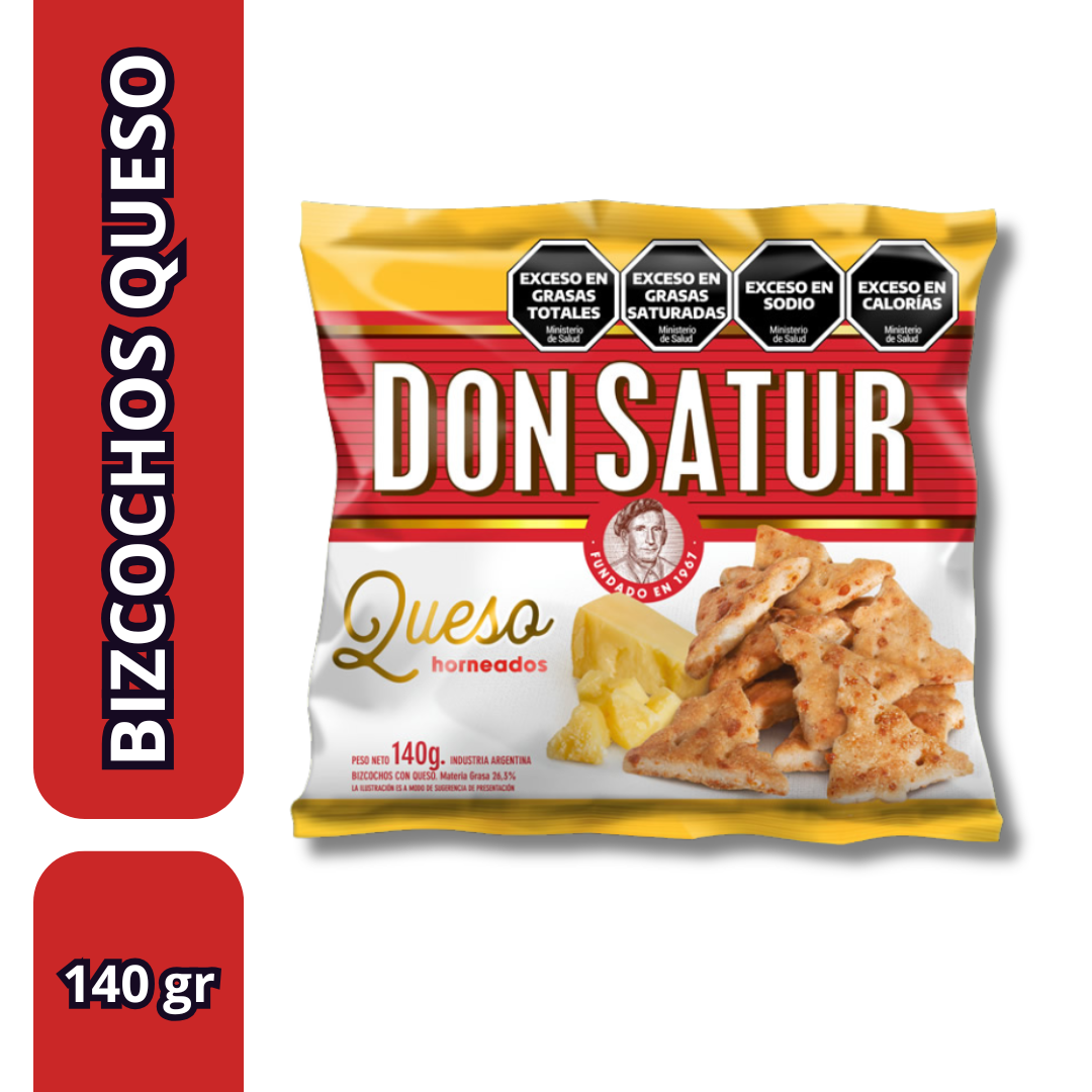 Don Satur Baked Cheese Biscuits – 140 gr