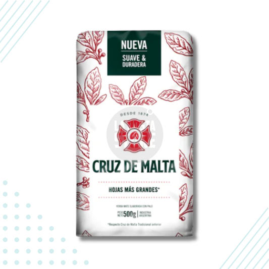 Cruz de Malta Traditional Yerba Mate (Gluten-Free) – 500 gr