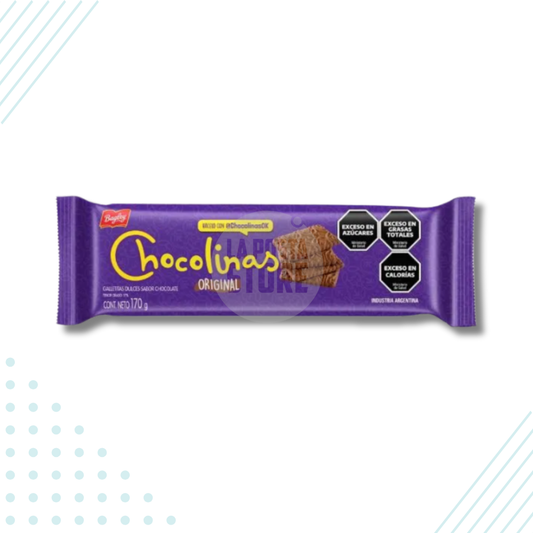 Arcor Chocolinas Chocolate Cookies – 170 gr
