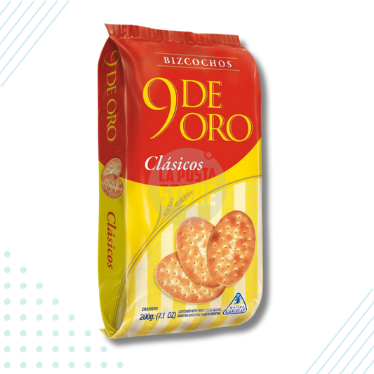 9 de Oro Traditional Biscuits – 200 gr