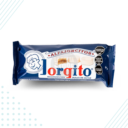 Jorgito Mini Glaseado Alfajor – Pack of 6