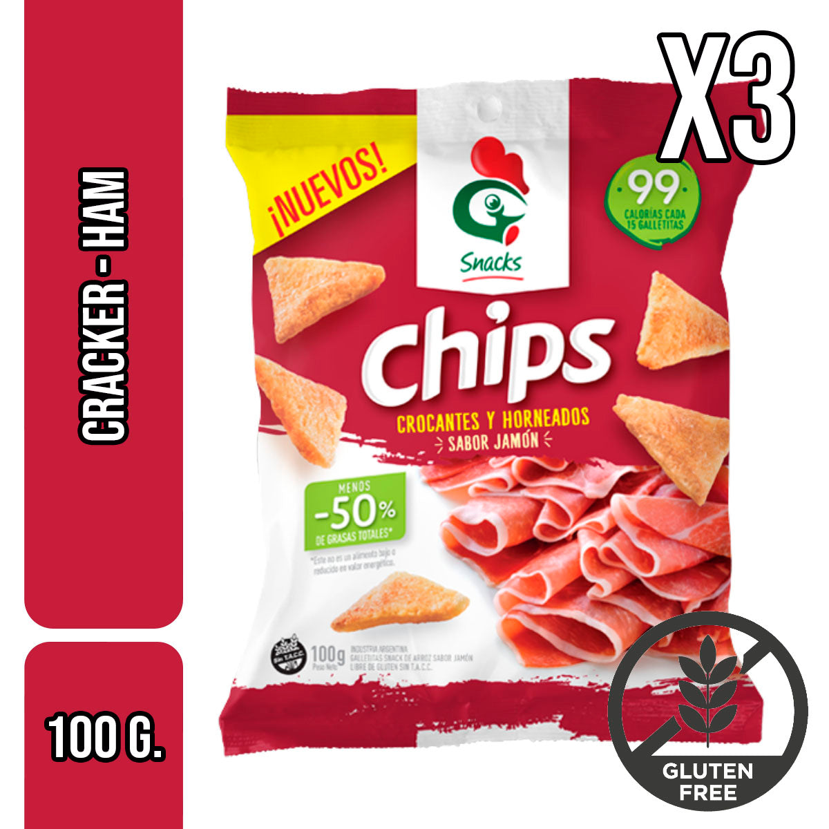 Chips Snacks - Ham