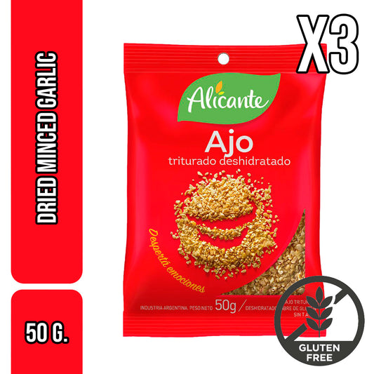 Ajo Spice - Dried Minced Garlic