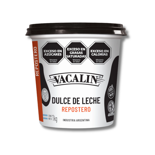 Vacalin Dulce de Leche Repostero – 1 kg (2.2 lb)