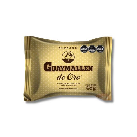Guaymallen Alfajor ORO (Argentine-Style Sandwich Cookies)
