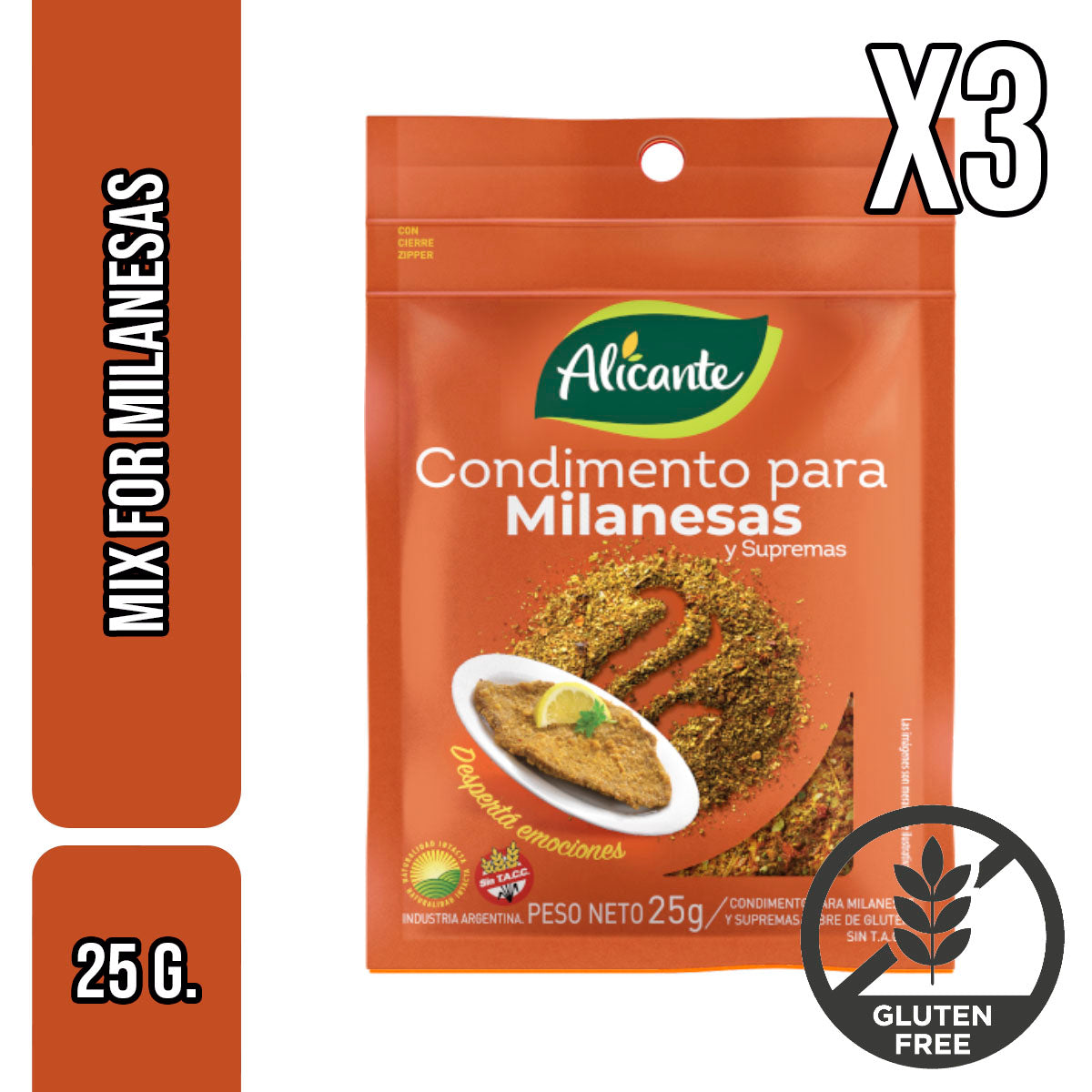 Condimento para Milanesas Spice - Mix for Milanesas