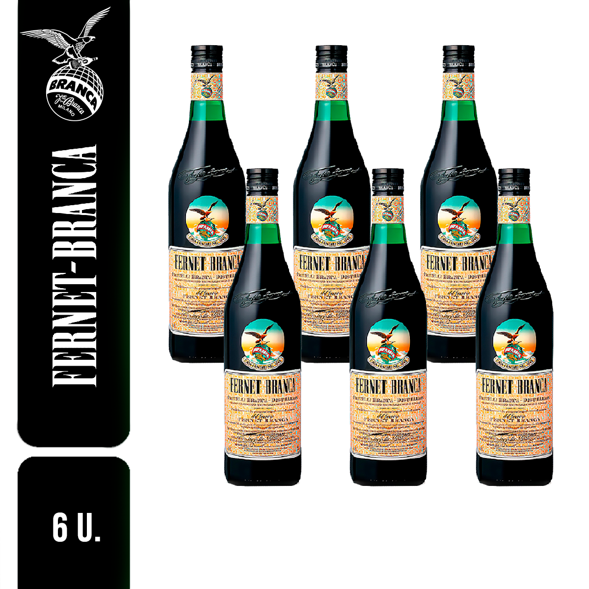 BOX FERNETERO Fernet Branca (6 unidades)