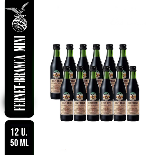 Fernet Branca Mini - 12 Unidades