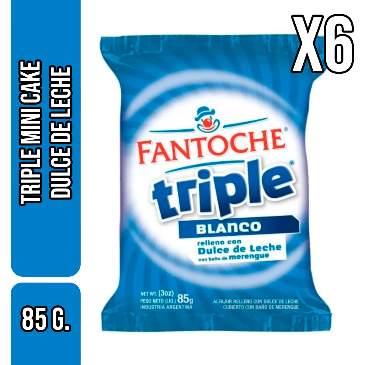 Fantoche - Glace & Dulce de Leche Triple Mini Cake