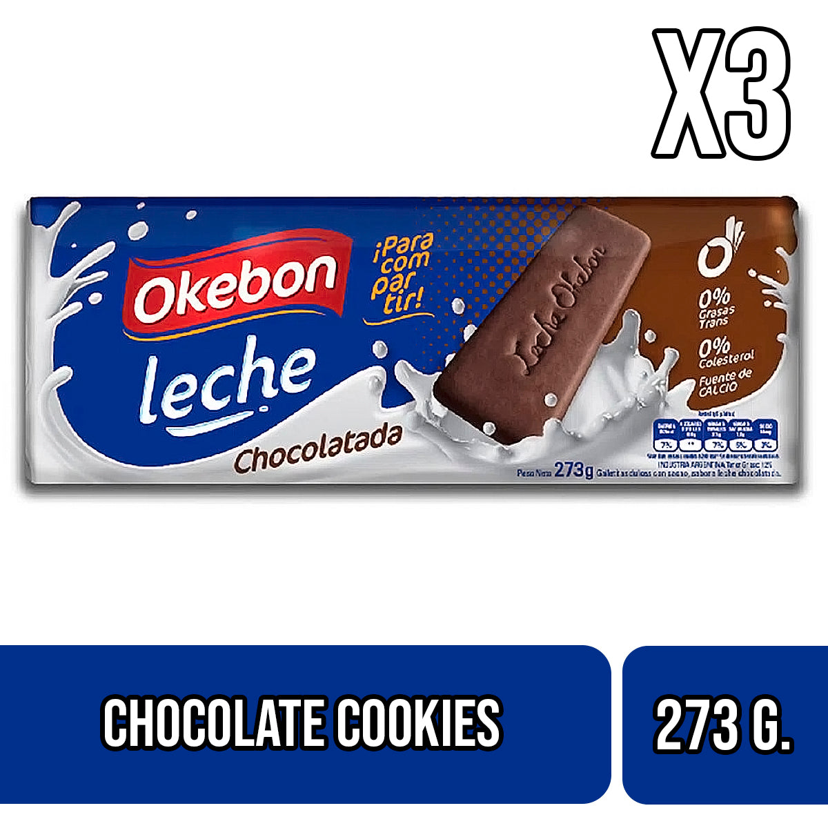 Leche Cookies - Chocolate