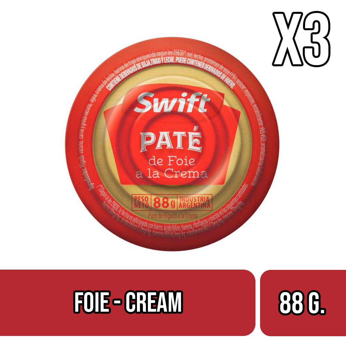 Pate de Foie a la Crema Snacks - Cream Foie