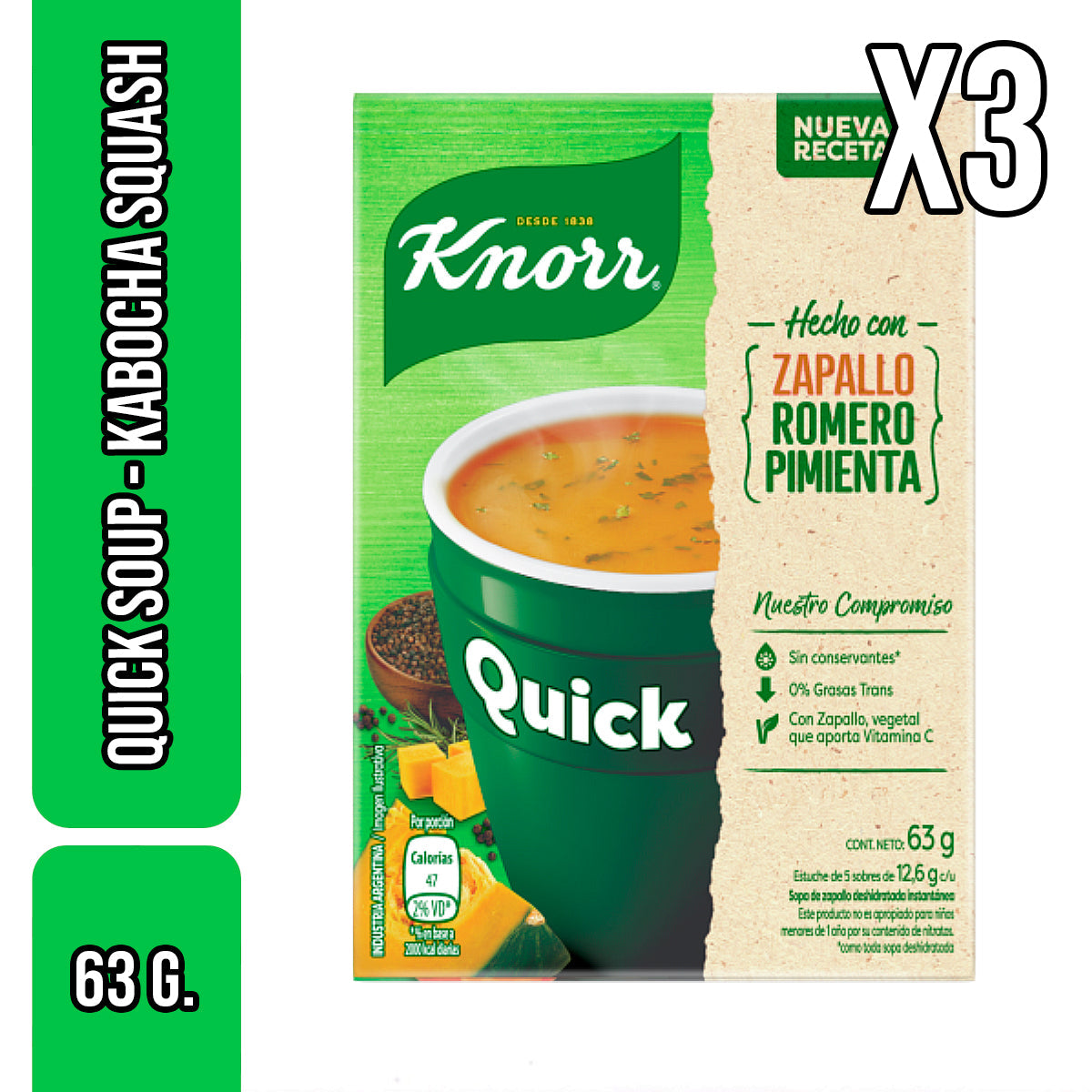 Knorr Quick Soup - Kabocha Squash