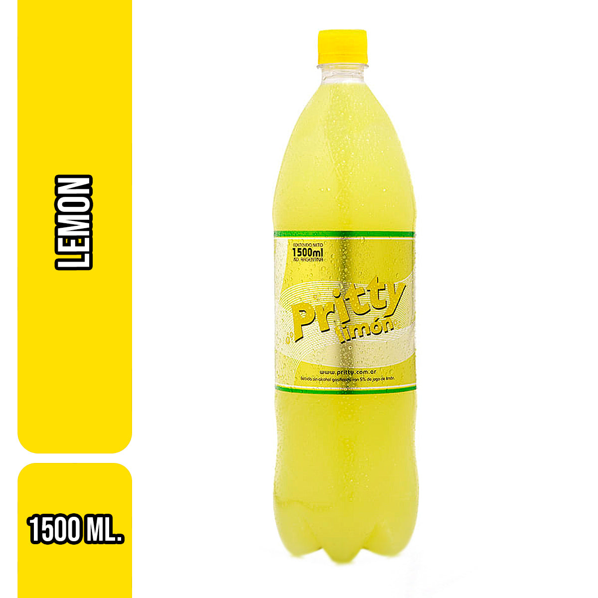 Pritty Soda - Lemon Soda Bottle