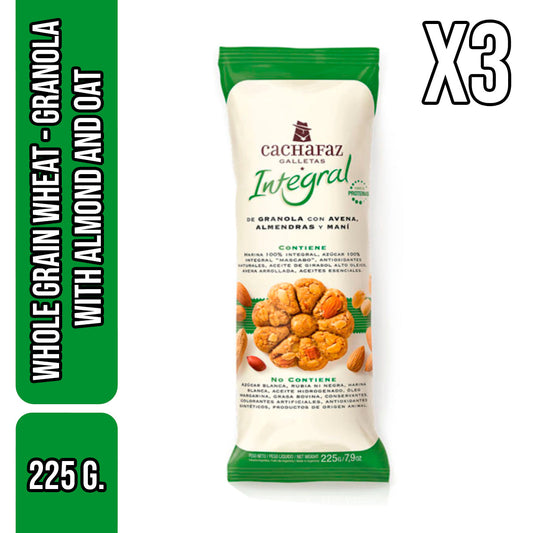 Integral Cookies - Whole Grain Wheat