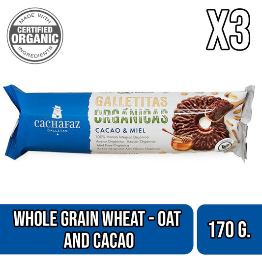 Organicas Cookies - Whole Grain Wheat