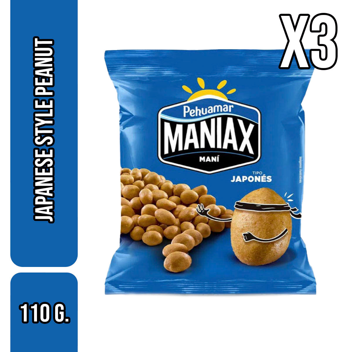 Maniax Snacks - Japanese Style Peanut