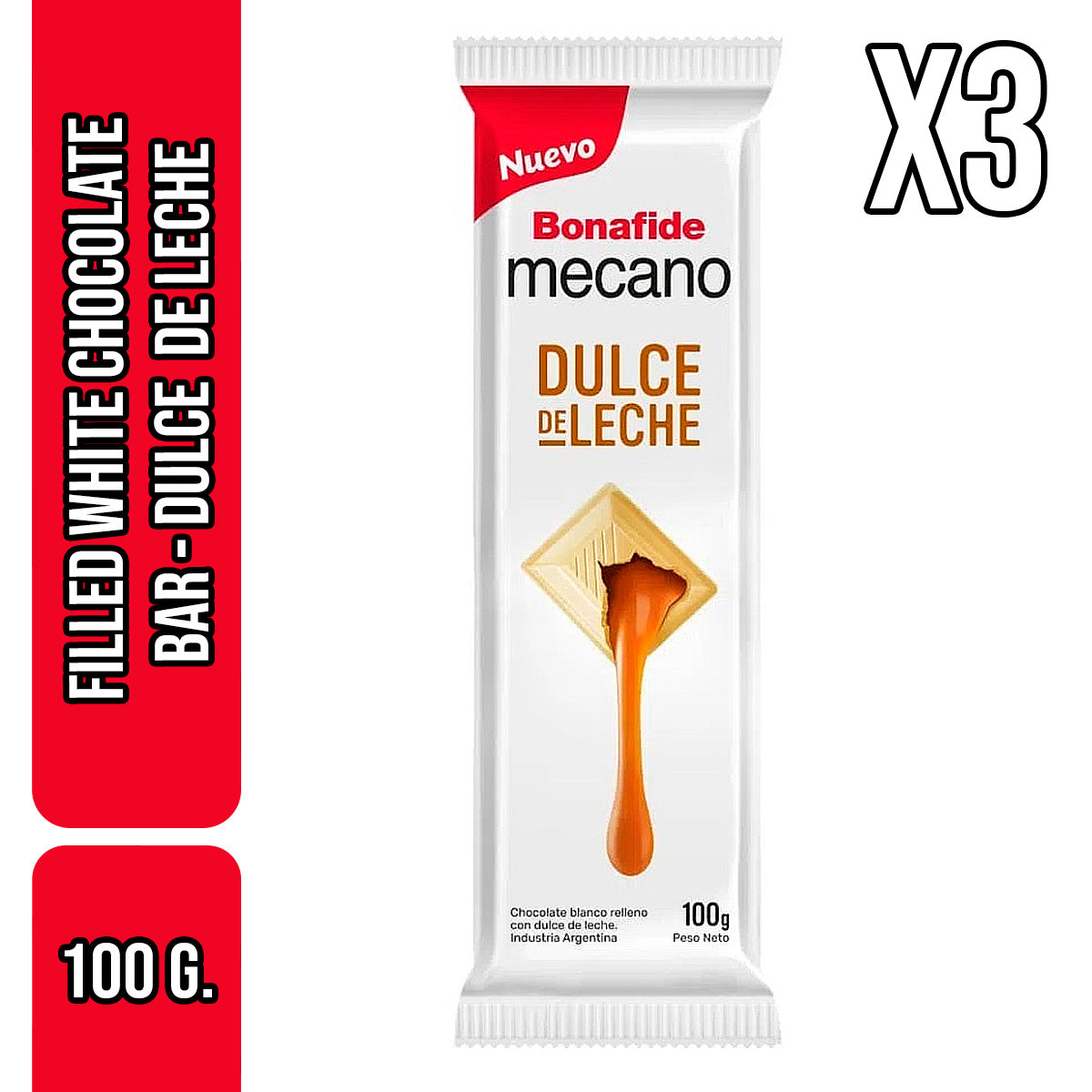 Mecano Chocolate - Dulce de leche