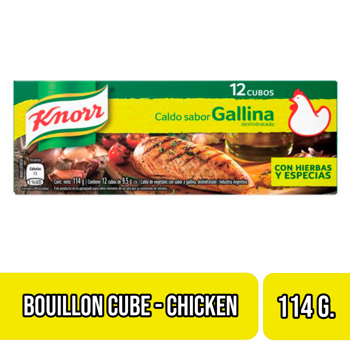 Knorr Bouillon Cube - Chicken